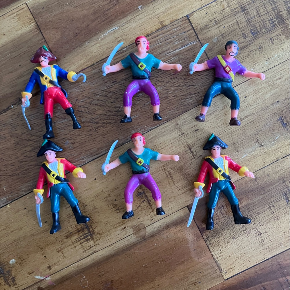 Miniature Toy Pirates